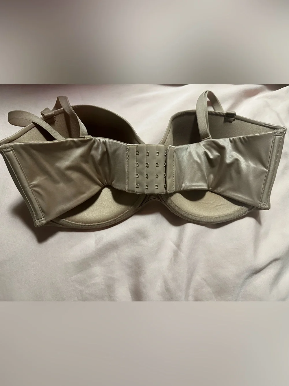 Victoria's Secret Strapless Smooth Molded Bra — Beige
